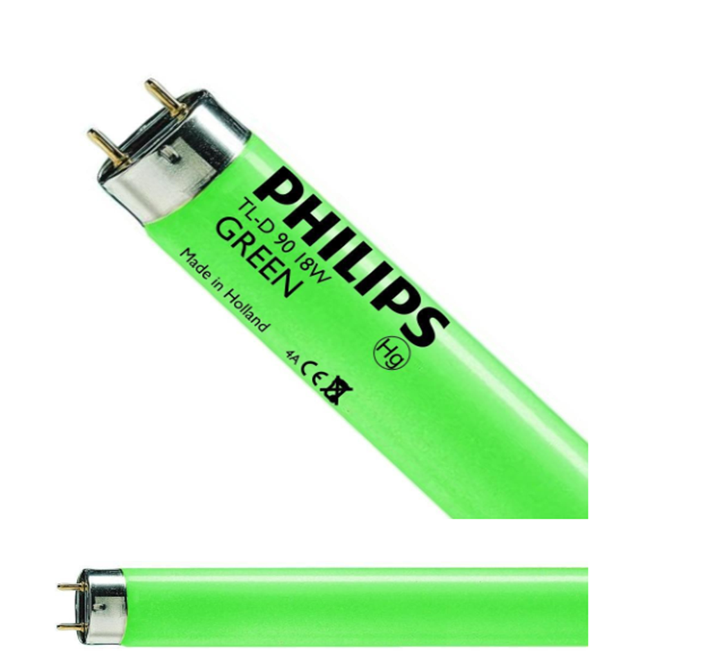 L-D Colored 18W Green 1SL/25